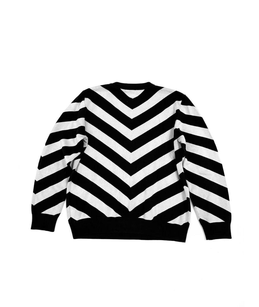 BALMAIN Черный хлопковый джемпер / свитер, фото 3