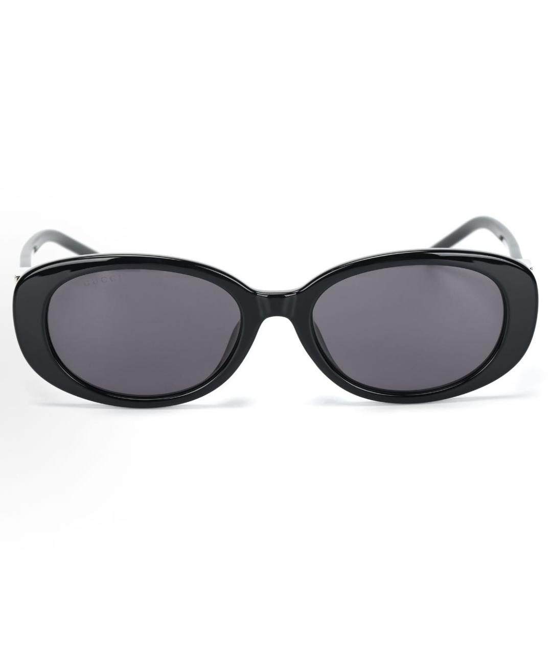 GUCCI Черные пластиковые солнцезащитные очки, фото 4