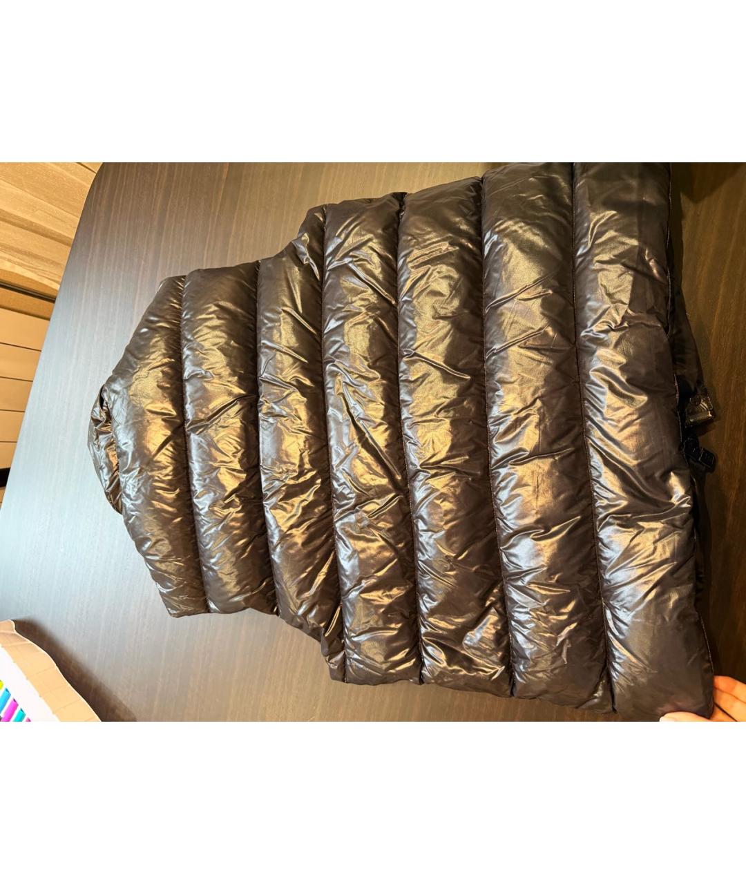 MONCLER Черный жилет, фото 2