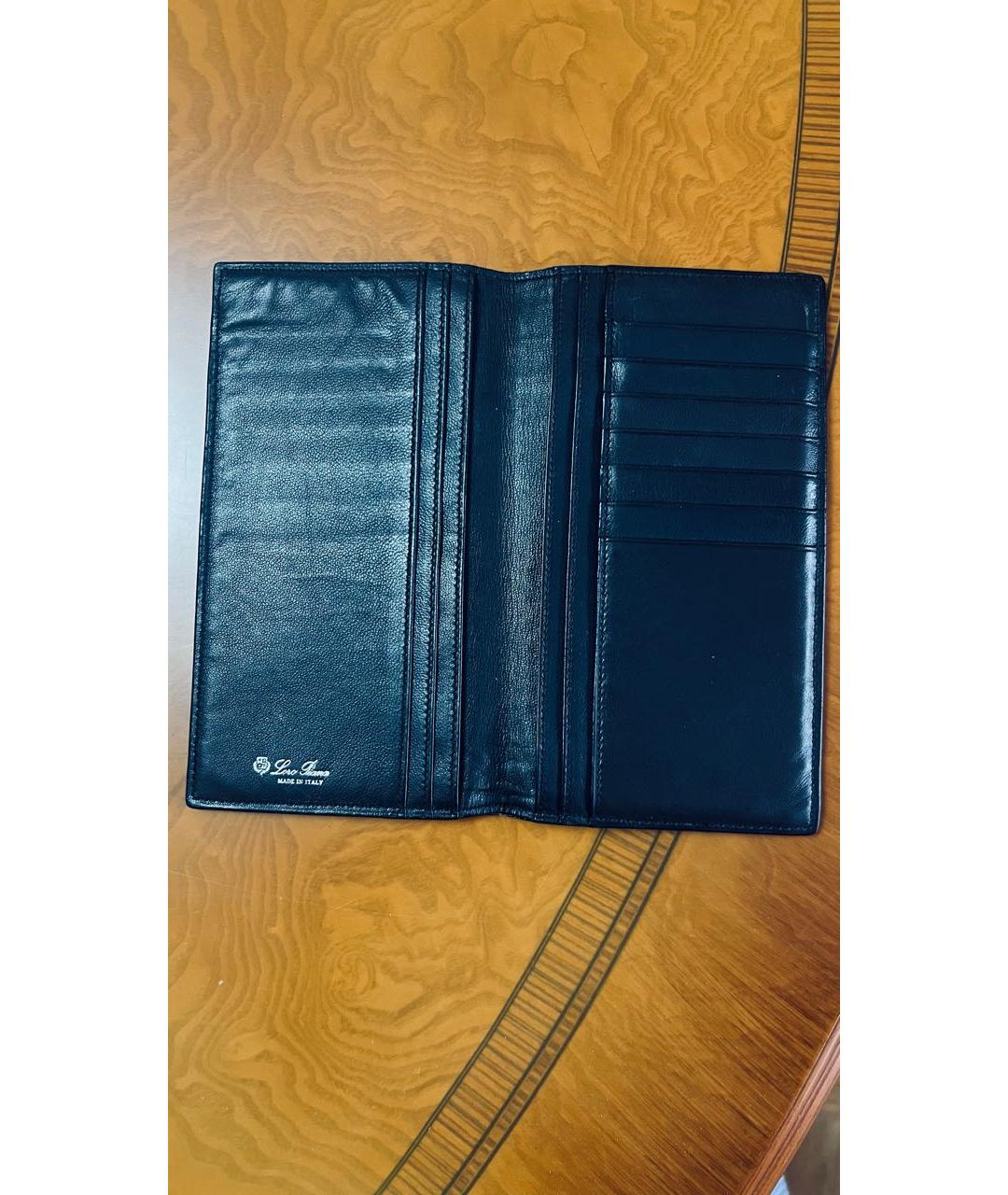 LORO PIANA Коричневый кошелек из экзотической кожи, фото 3