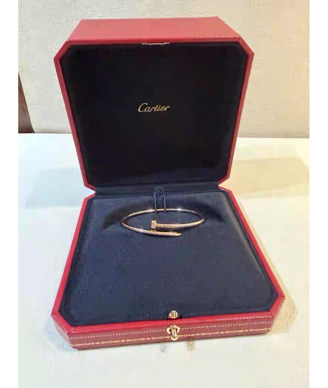 CARTIER Желтый браслет из розового золота, фото 8