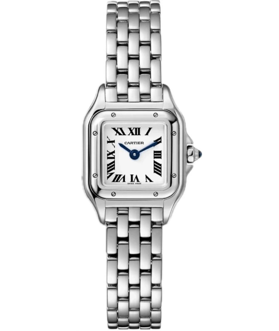 CARTIER Белые часы из белого золота, фото 1