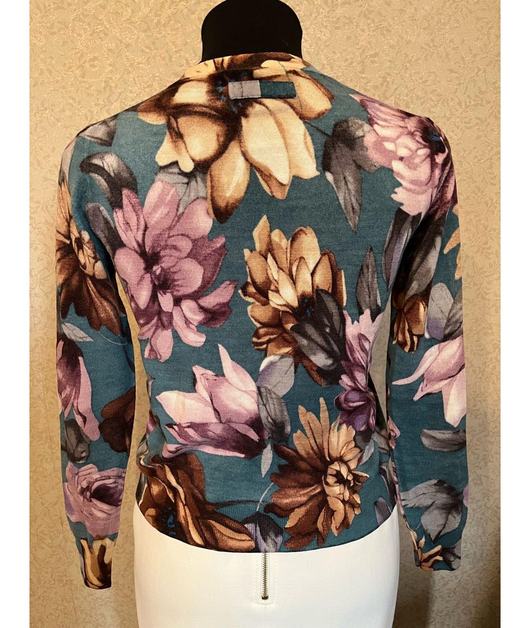 DOLCE&GABBANA Мульти шерстяной кардиган, фото 2