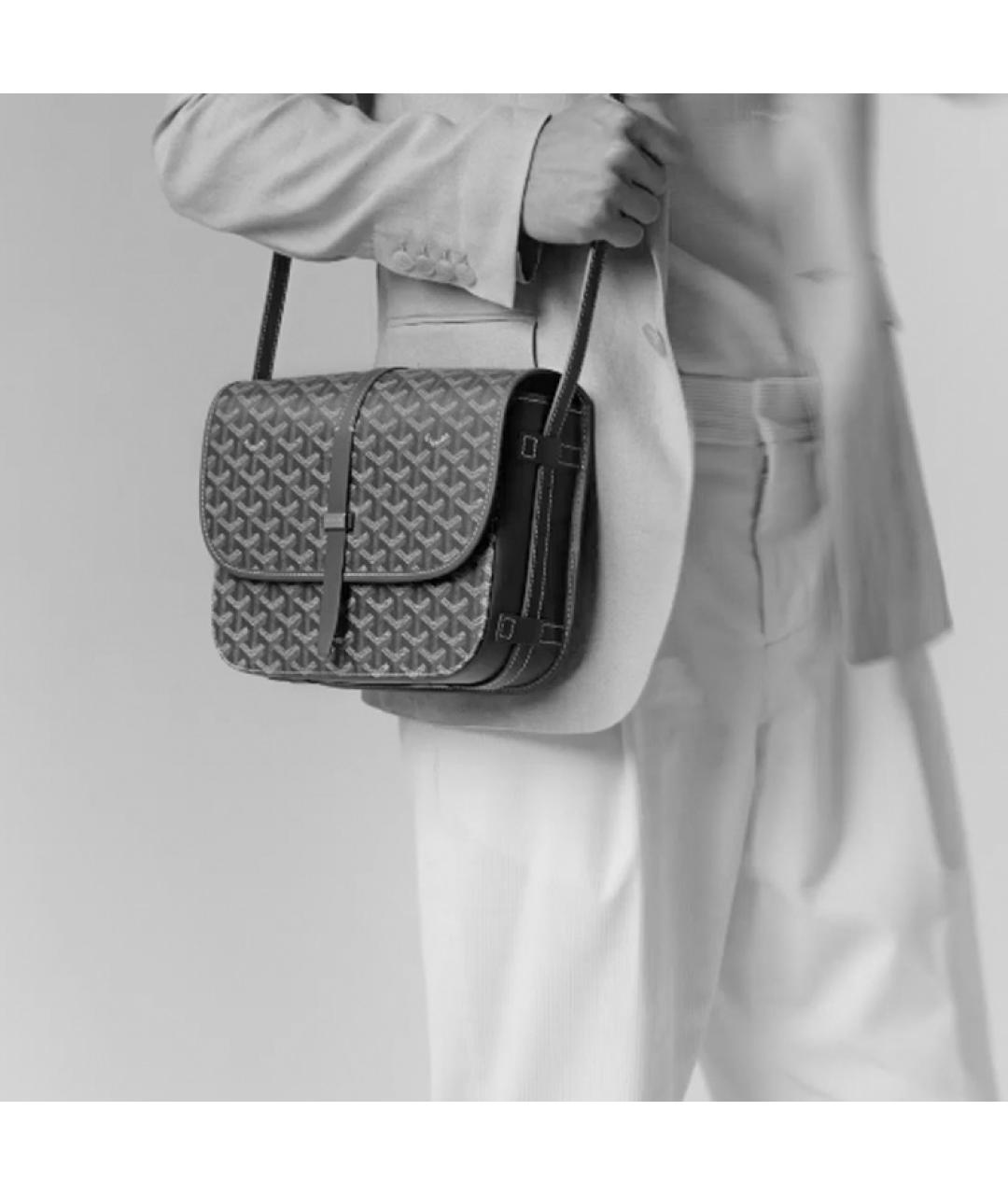 GOYARD Серая сумка через плечо, фото 6