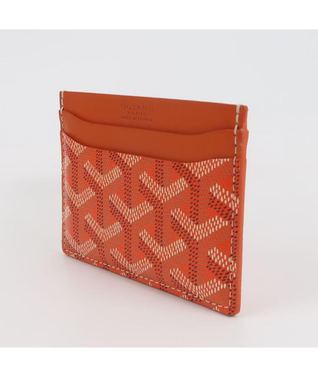 GOYARD Оранжевый кардхолдер, фото 2