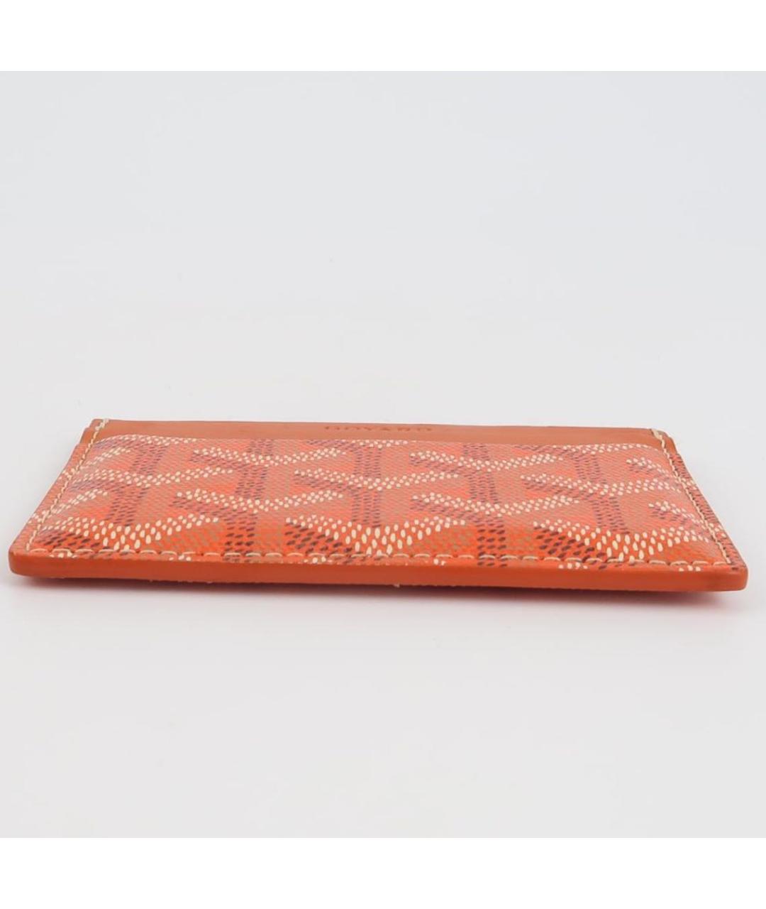 GOYARD Оранжевый кардхолдер, фото 5