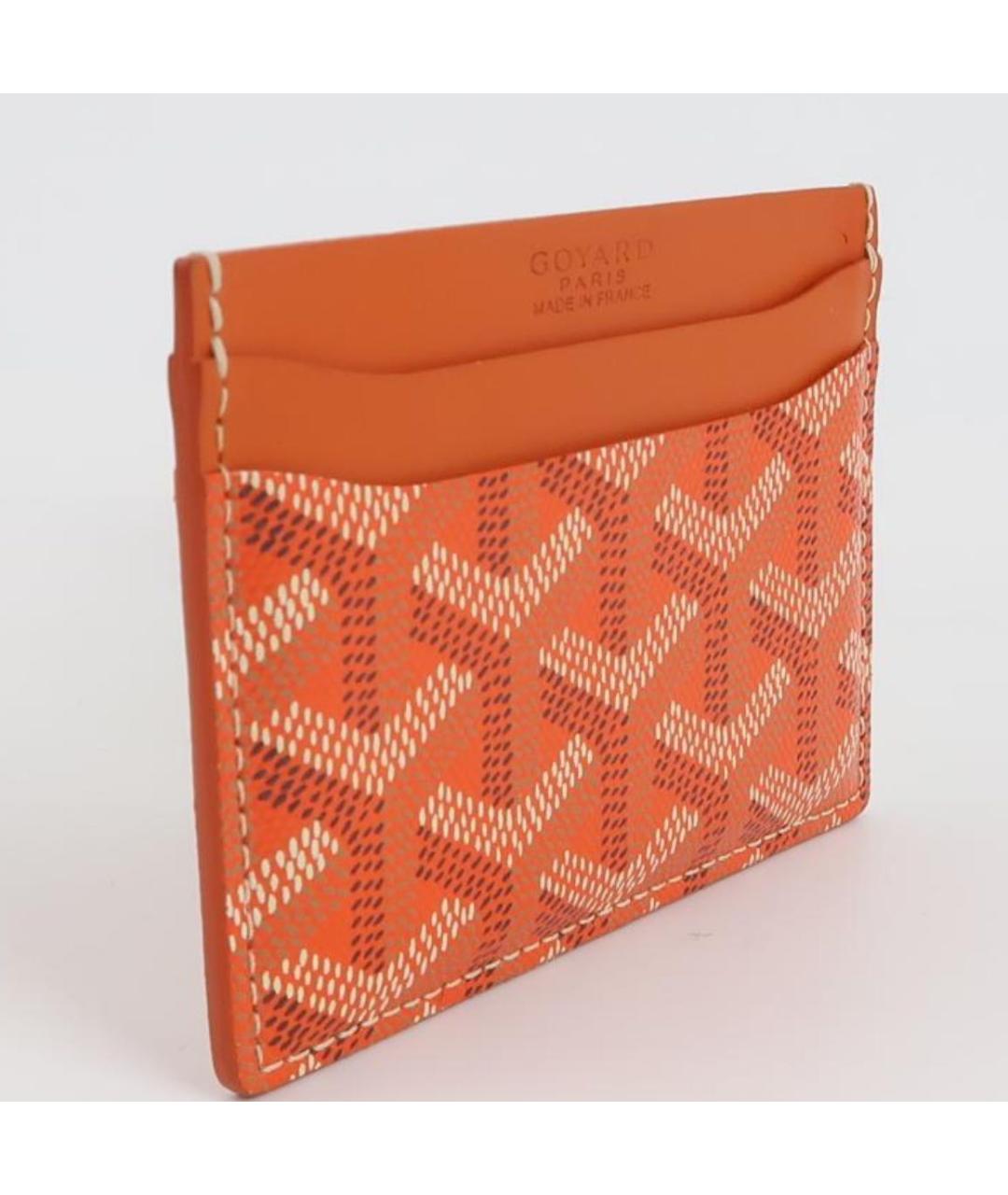 GOYARD Оранжевый кардхолдер, фото 3