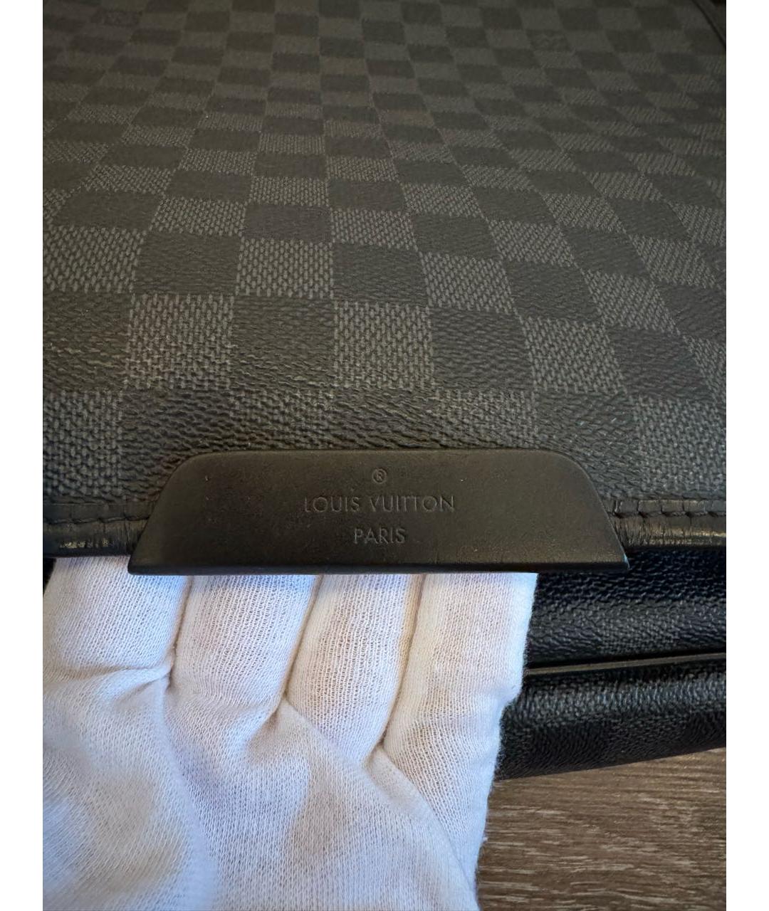 LOUIS VUITTON Черная сумка на плечо, фото 2