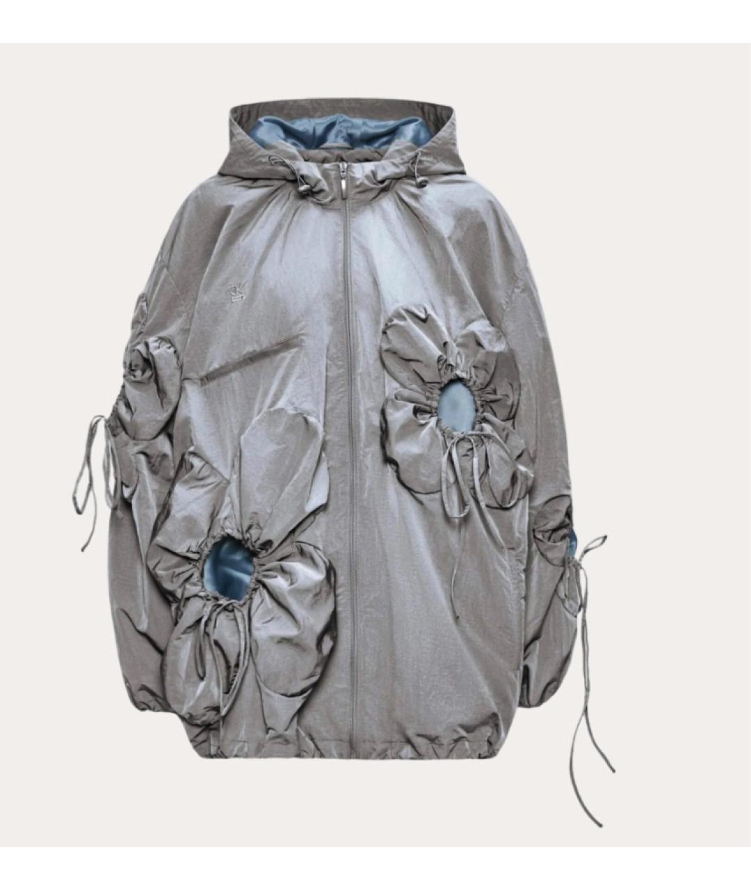 J.KIM Серая полиэстеровая куртка, фото 4
