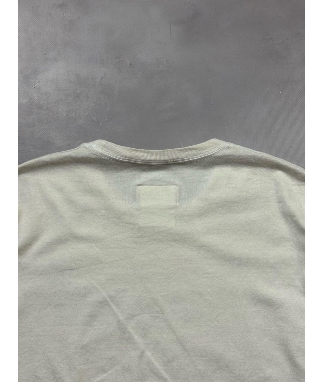DOUBLET Белая хлопковая футболка, фото 6
