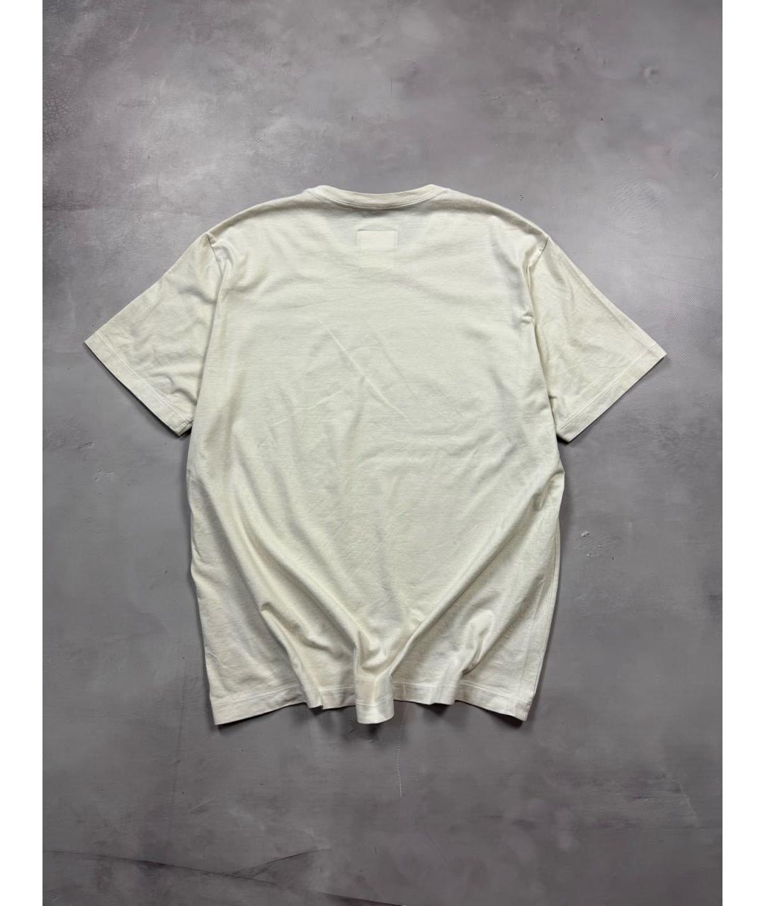 DOUBLET Белая хлопковая футболка, фото 3