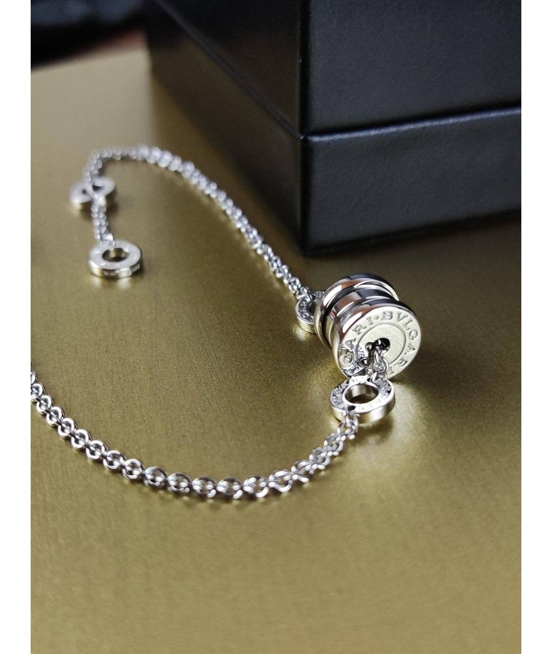 BVLGARI Золотой браслет из белого золота, фото 3