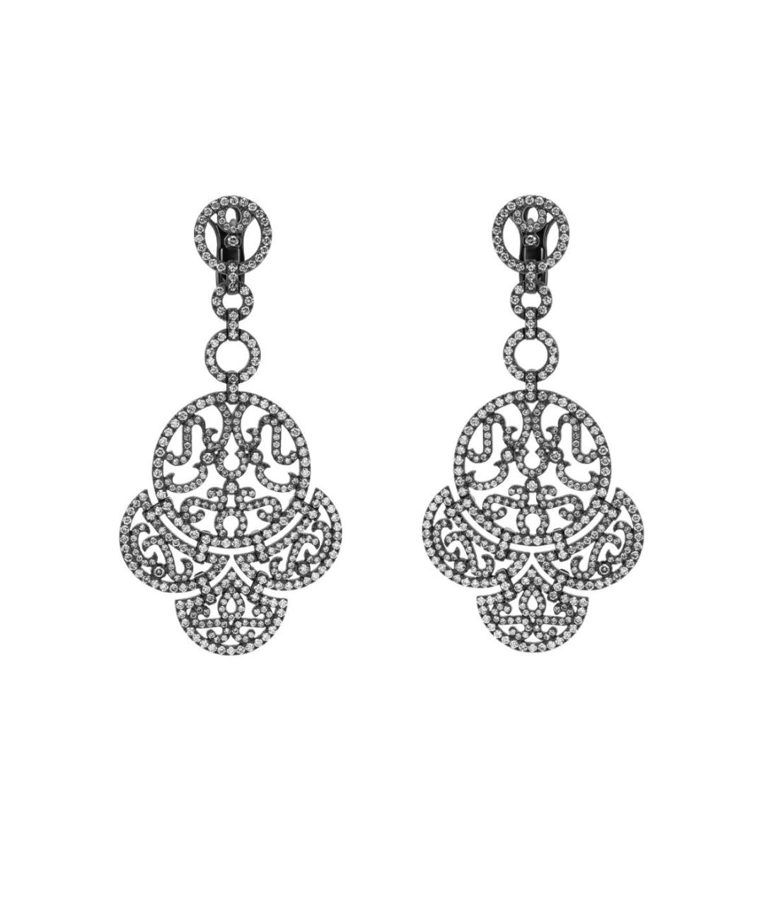 JACOB&CO Белые серьги из белого золота, фото 1