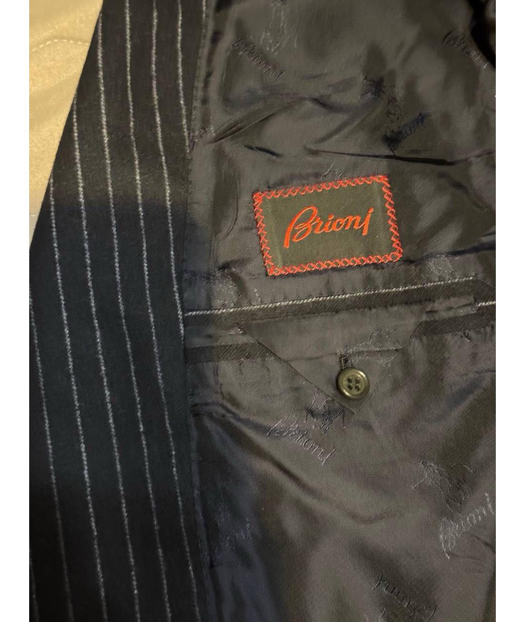 BRIONI Темно-синий классический костюм, фото 4