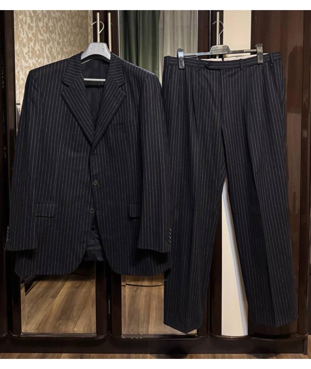 BRIONI Темно-синий классический костюм, фото 3