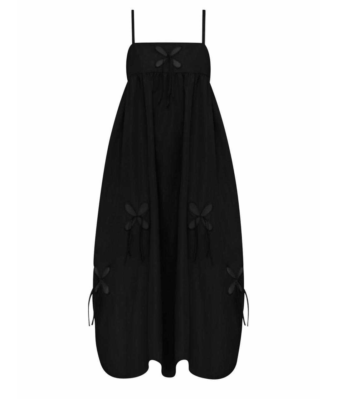 J.KIM Черный полиэстеровый сарафан, фото 1