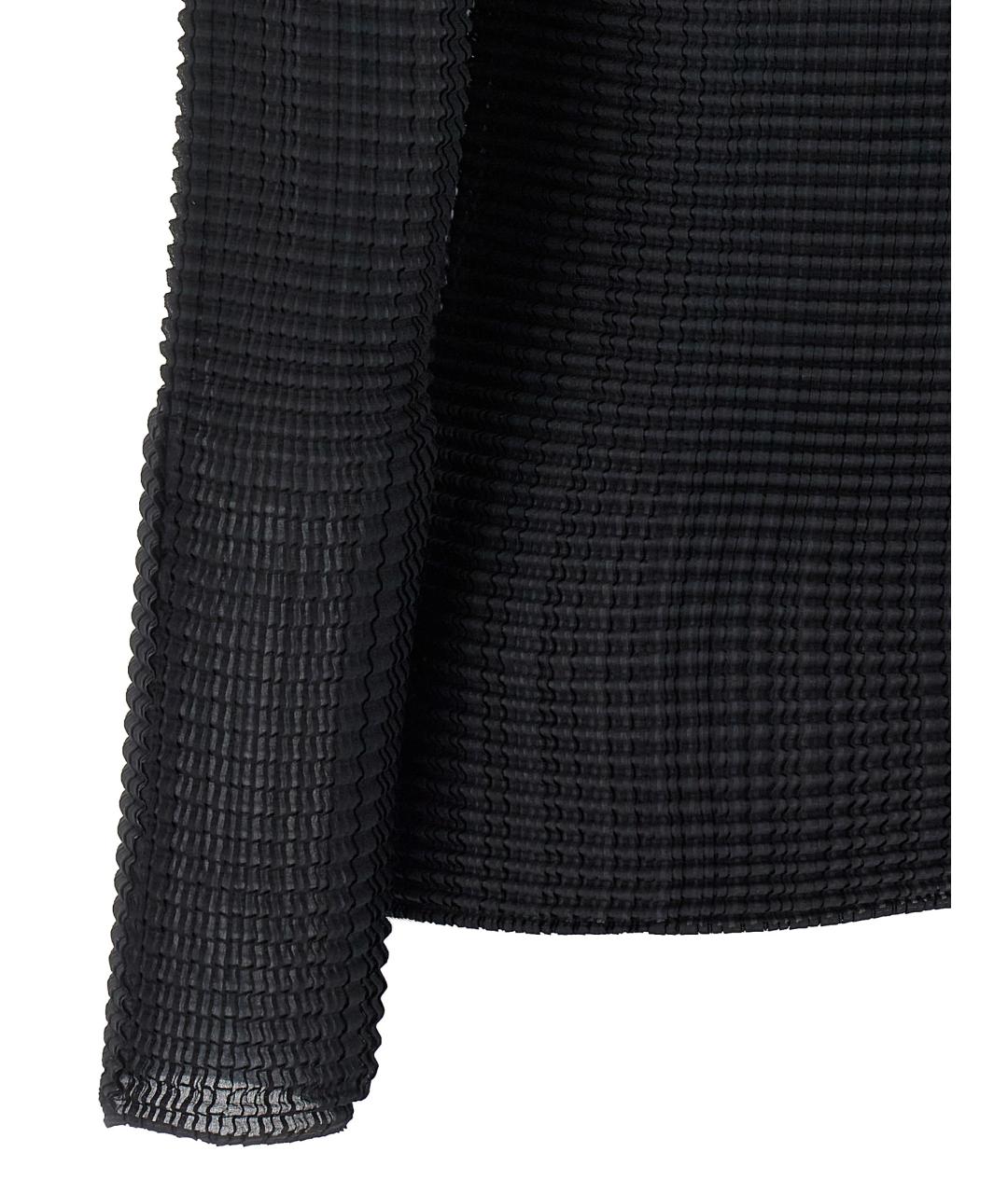 ISSEY MIYAKE Черный полиэстеровый кардиган, фото 2