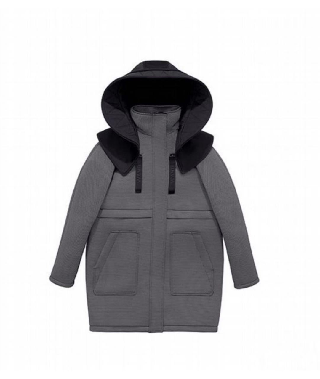 ALEXANDER WANG Серая полиэстеровая парка, фото 1