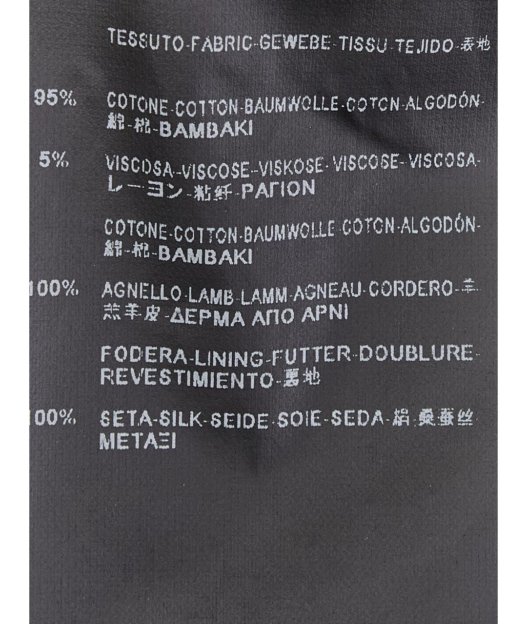 SAINT LAURENT Черное хлопковое повседневное платье, фото 10