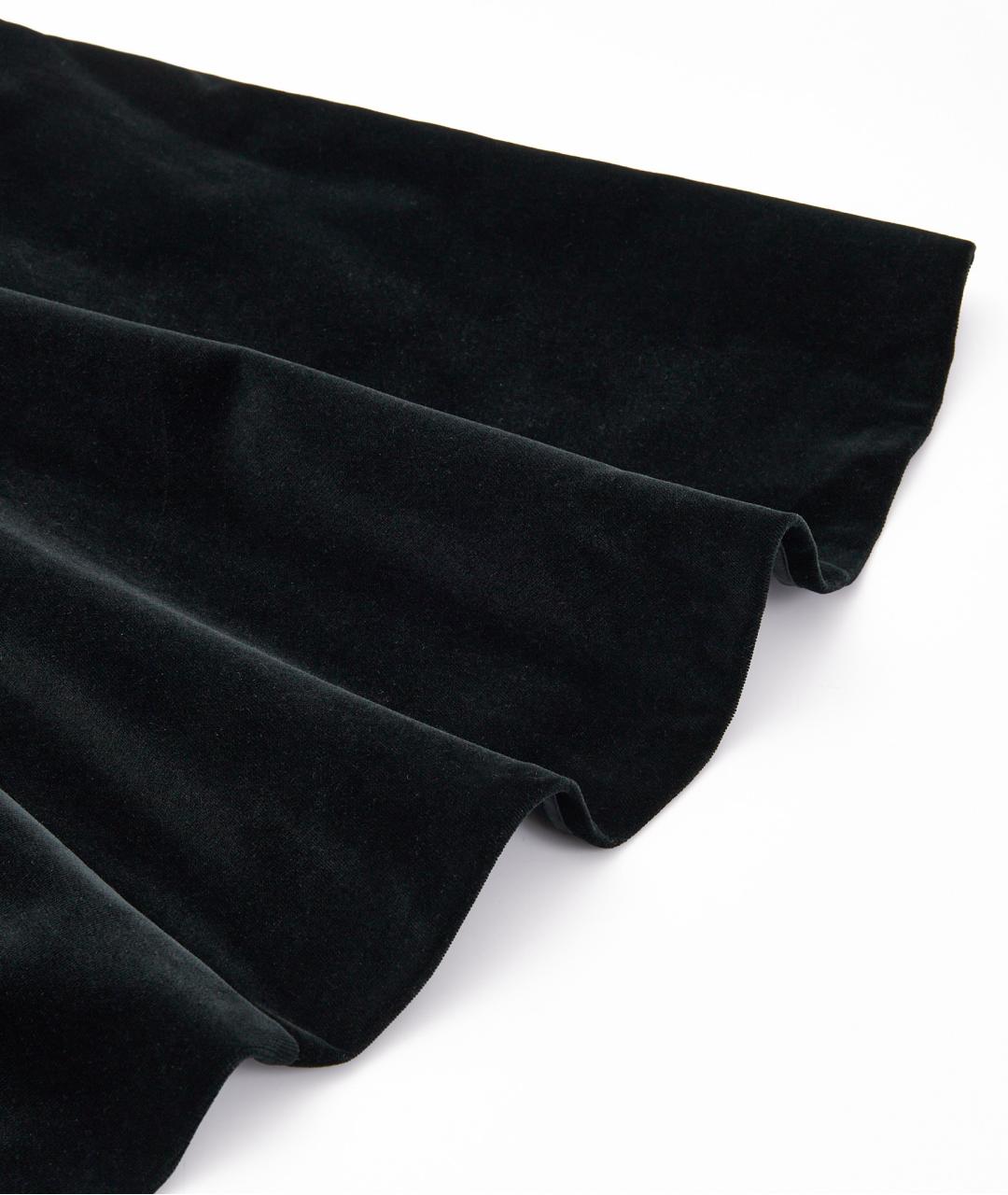 SAINT LAURENT Черное хлопковое повседневное платье, фото 4