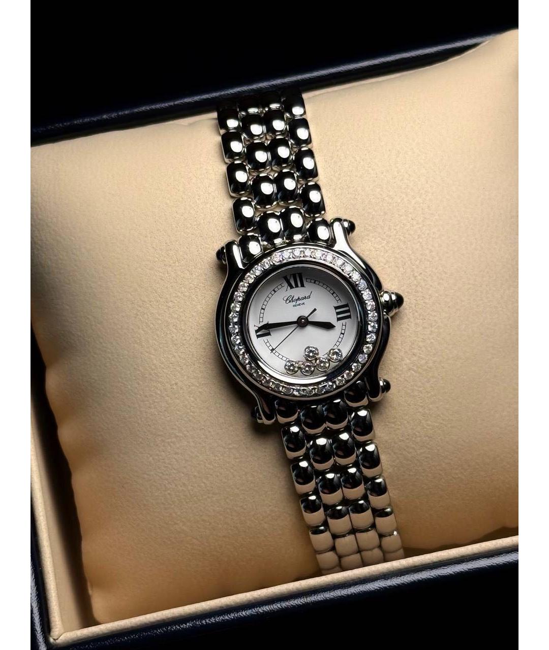 CHOPARD Серебряные часы из белого золота, фото 8