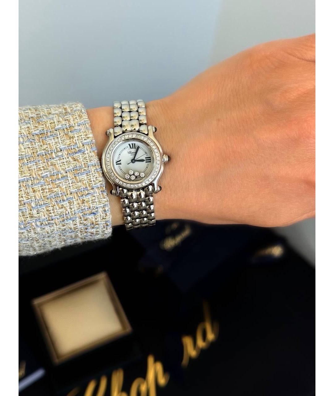 CHOPARD Серебряные часы из белого золота, фото 6