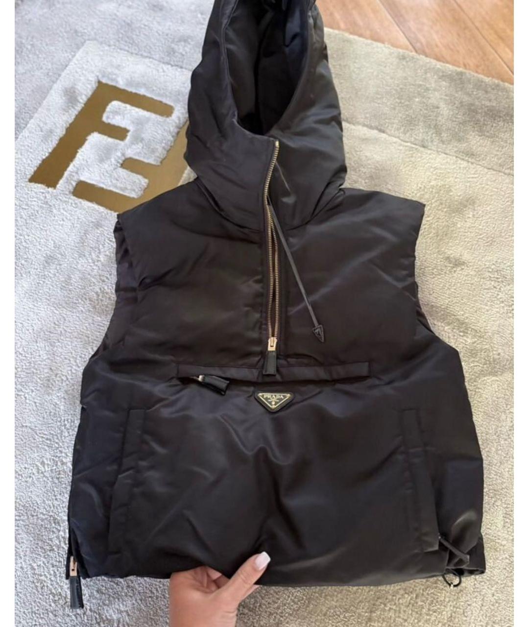 PRADA Черный жилет, фото 5
