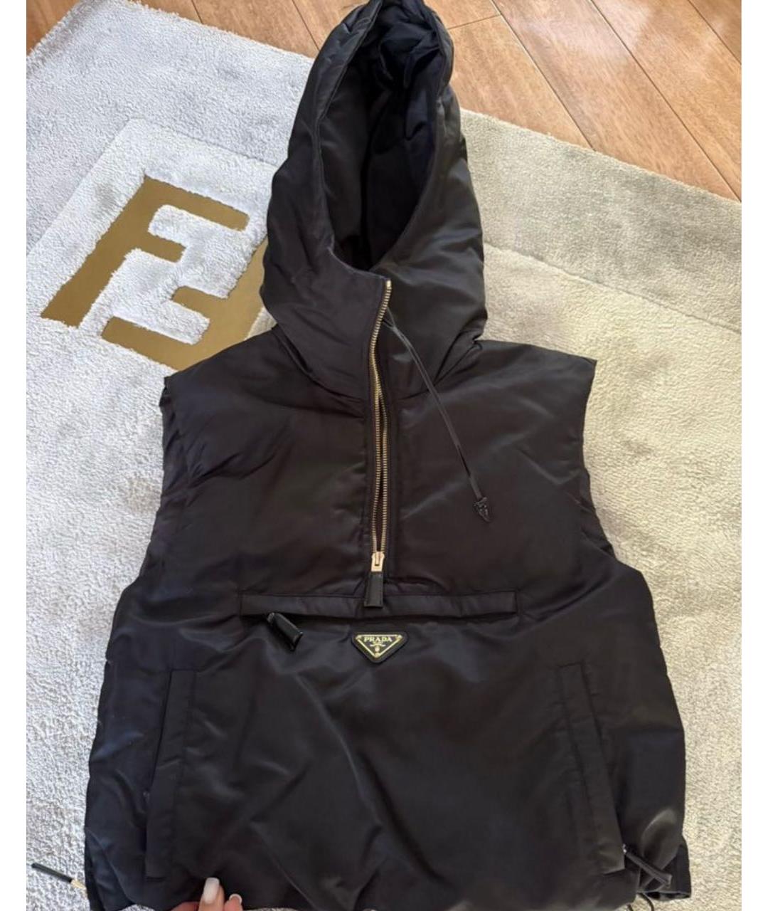PRADA Черный жилет, фото 2