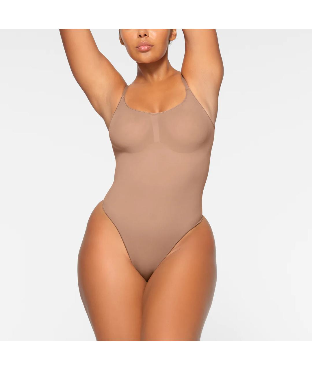 SKIMS Коричневый купальник, фото 2