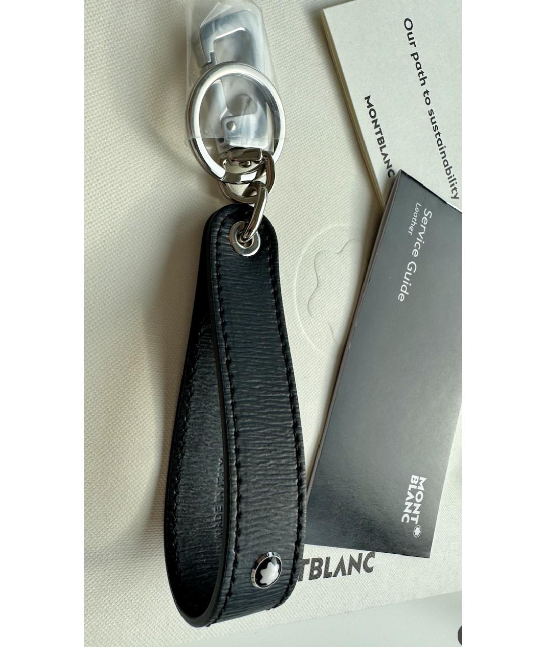 MONTBLANC Черный брелок, фото 10