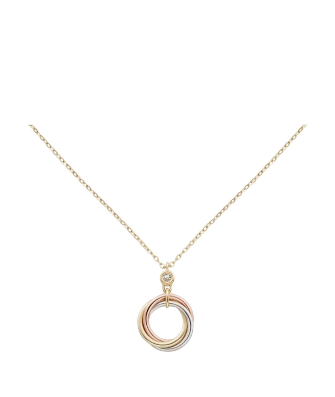 CARTIER Золотое колье из желтого золота, фото 1