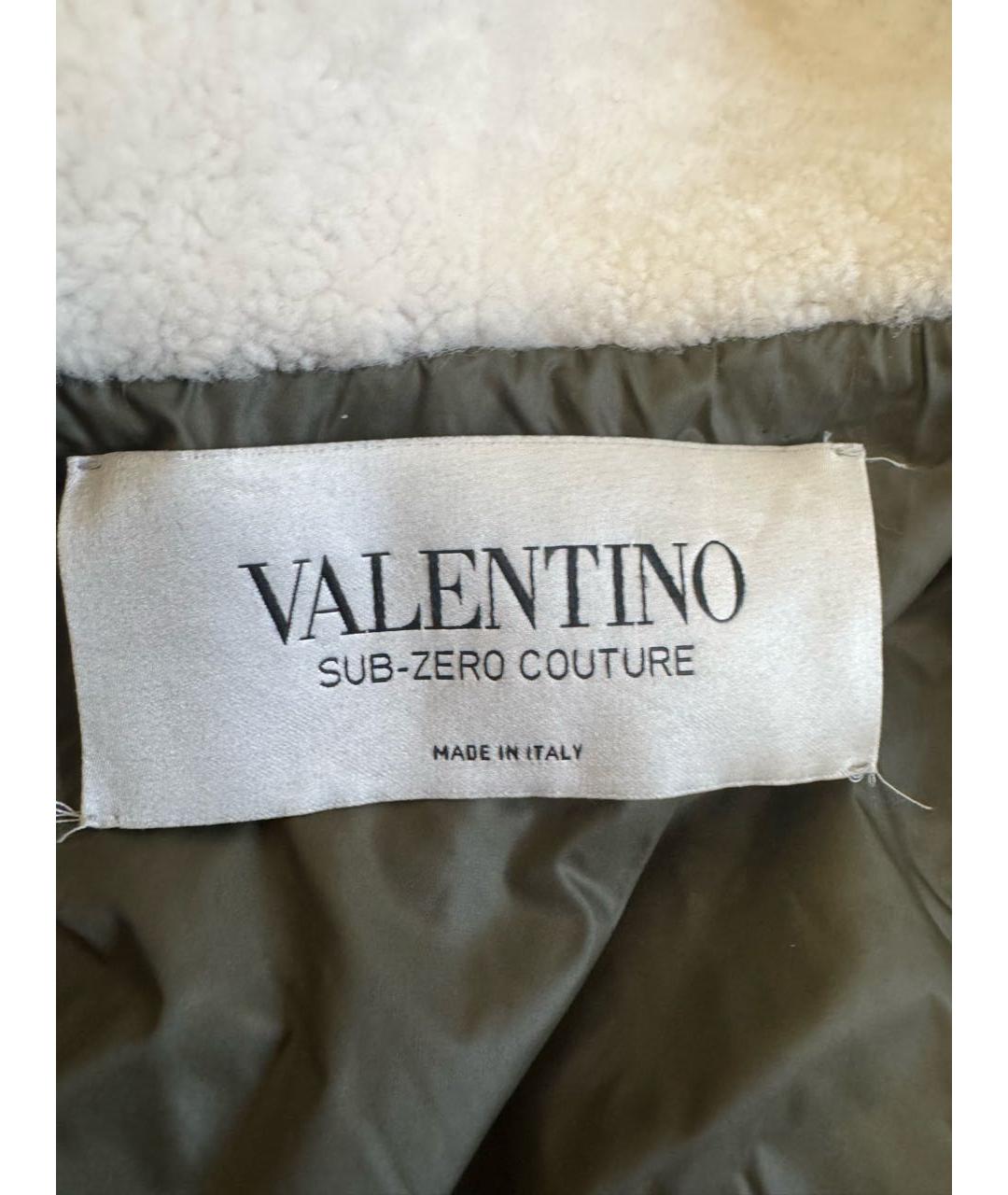VALENTINO Зеленая хлопковая парка, фото 4