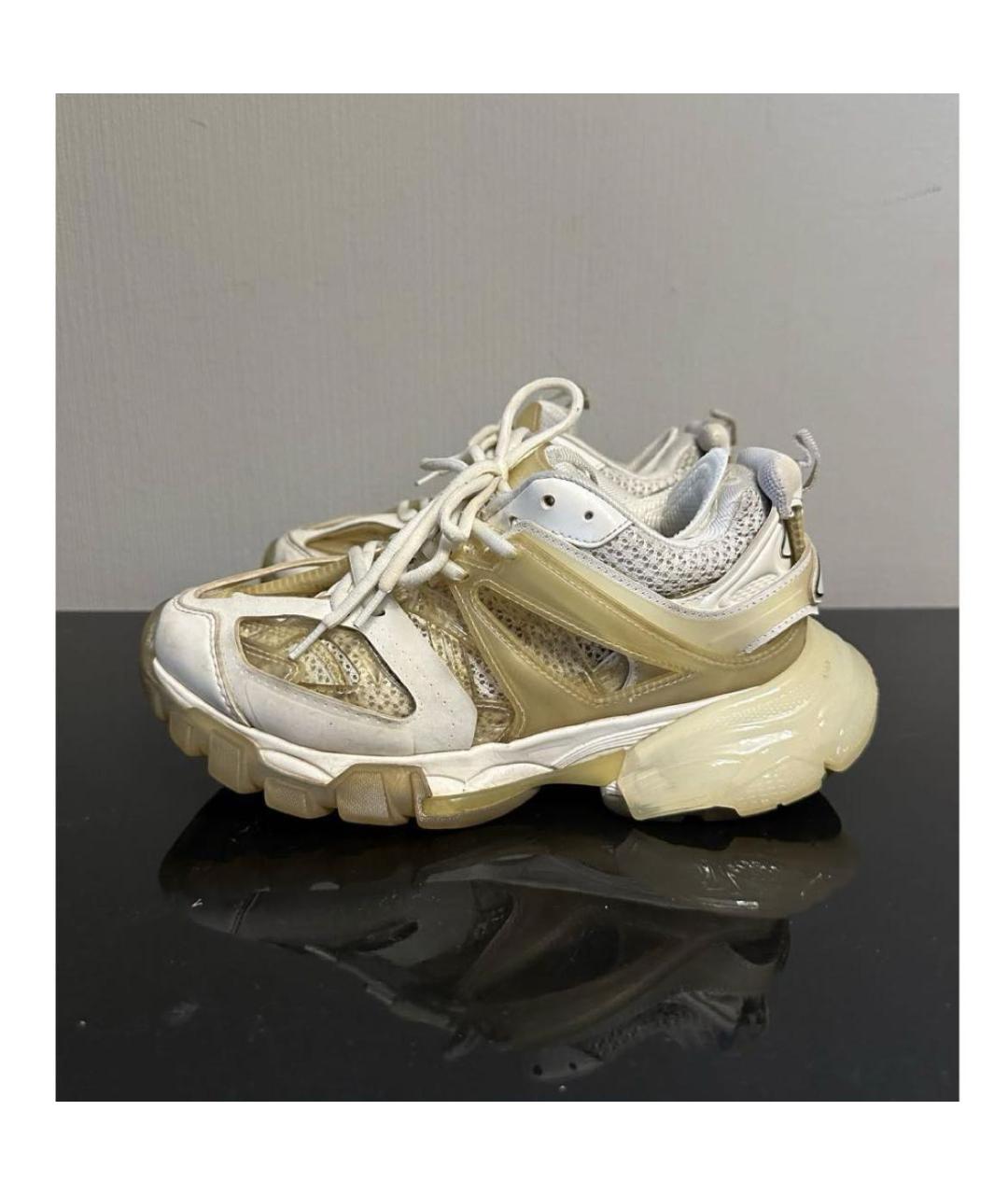 BALENCIAGA Бежевые кроссовки, фото 5