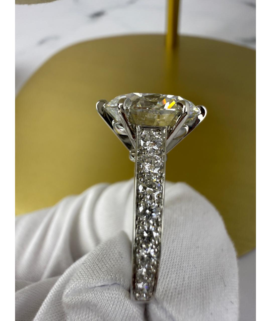 CARTIER Платиновое кольцо, фото 6