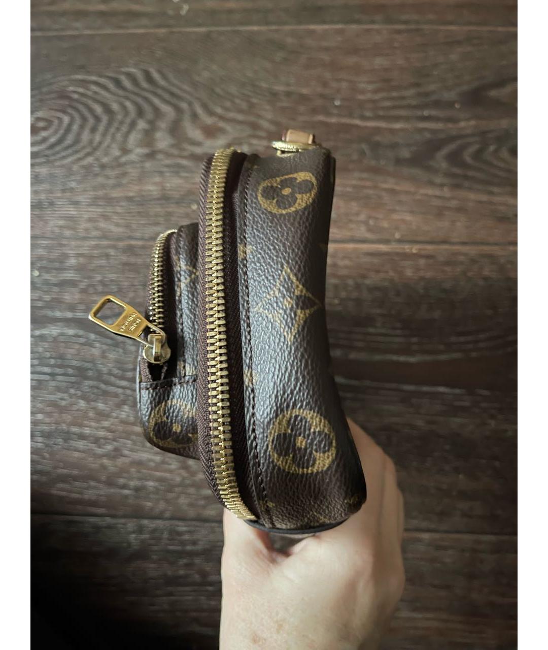 LOUIS VUITTON Кожаная сумка с короткими ручками, фото 5
