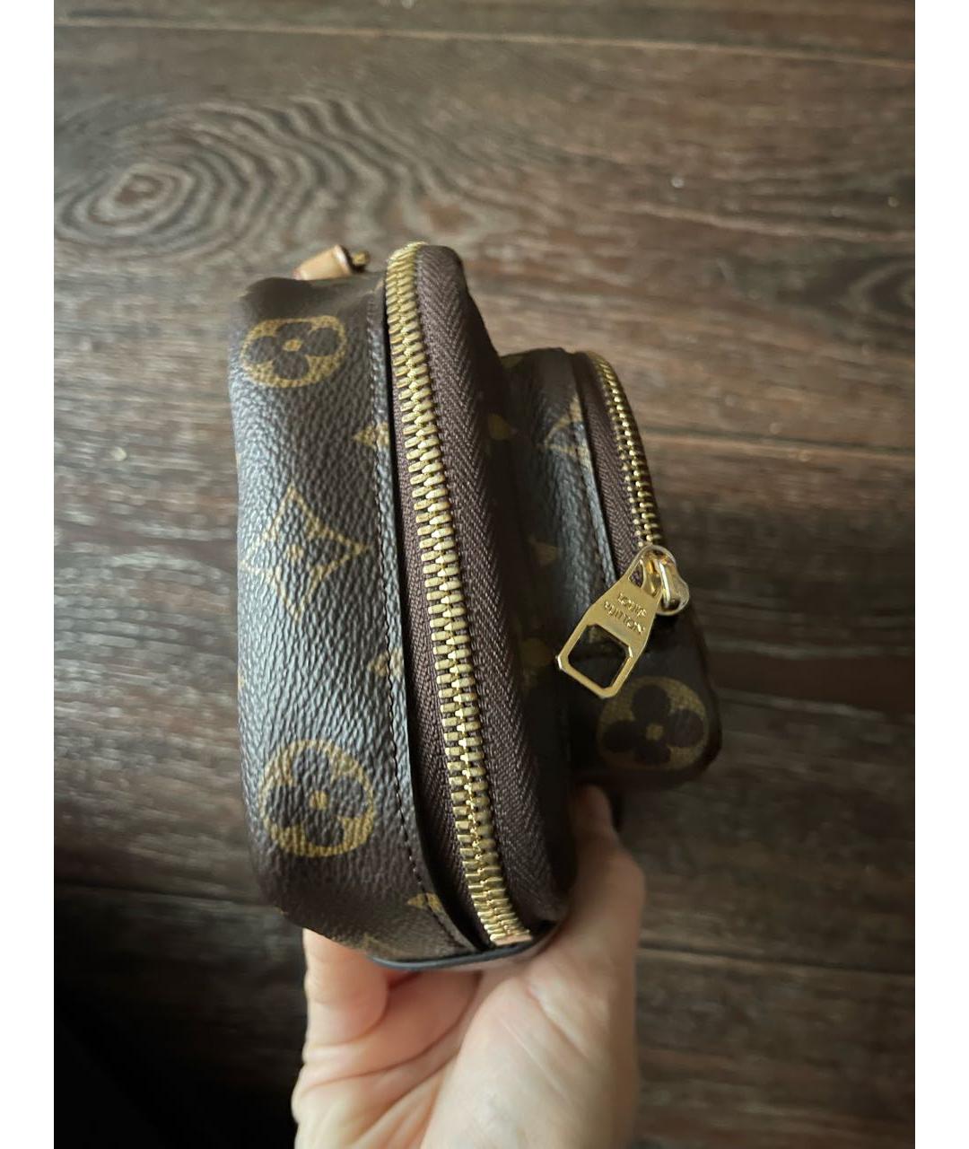 LOUIS VUITTON Кожаная сумка с короткими ручками, фото 4