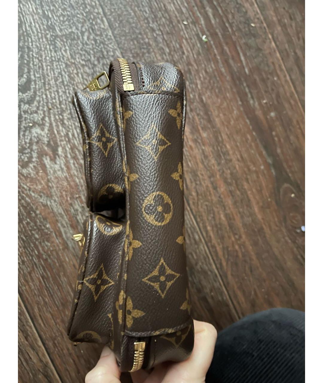 LOUIS VUITTON Кожаная сумка с короткими ручками, фото 3