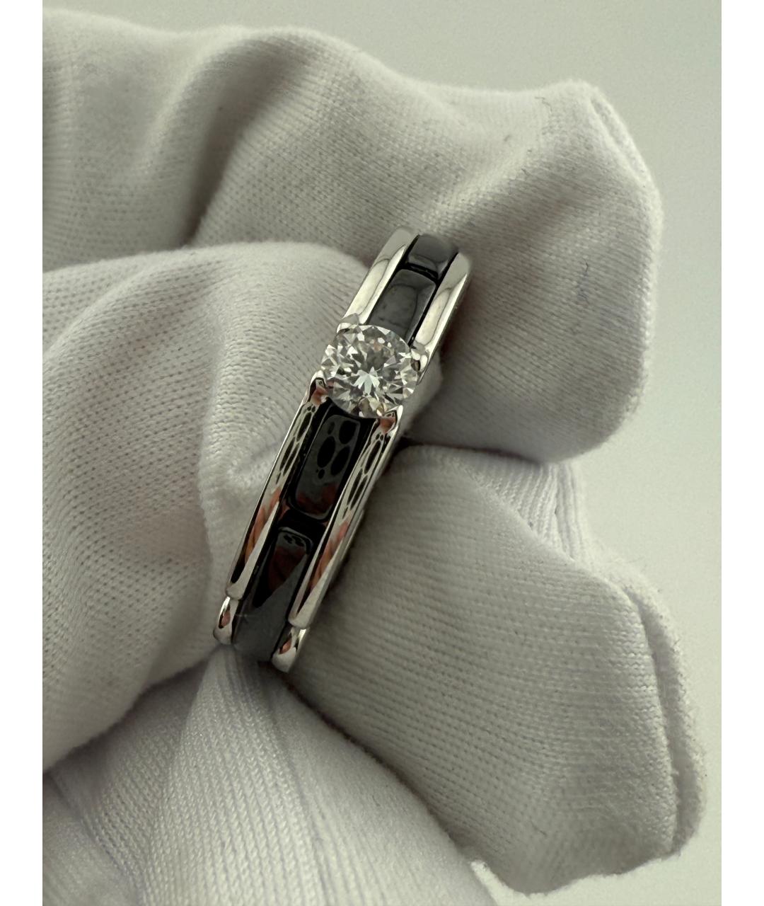 CHANEL Черное кольцо из белого золота, фото 2