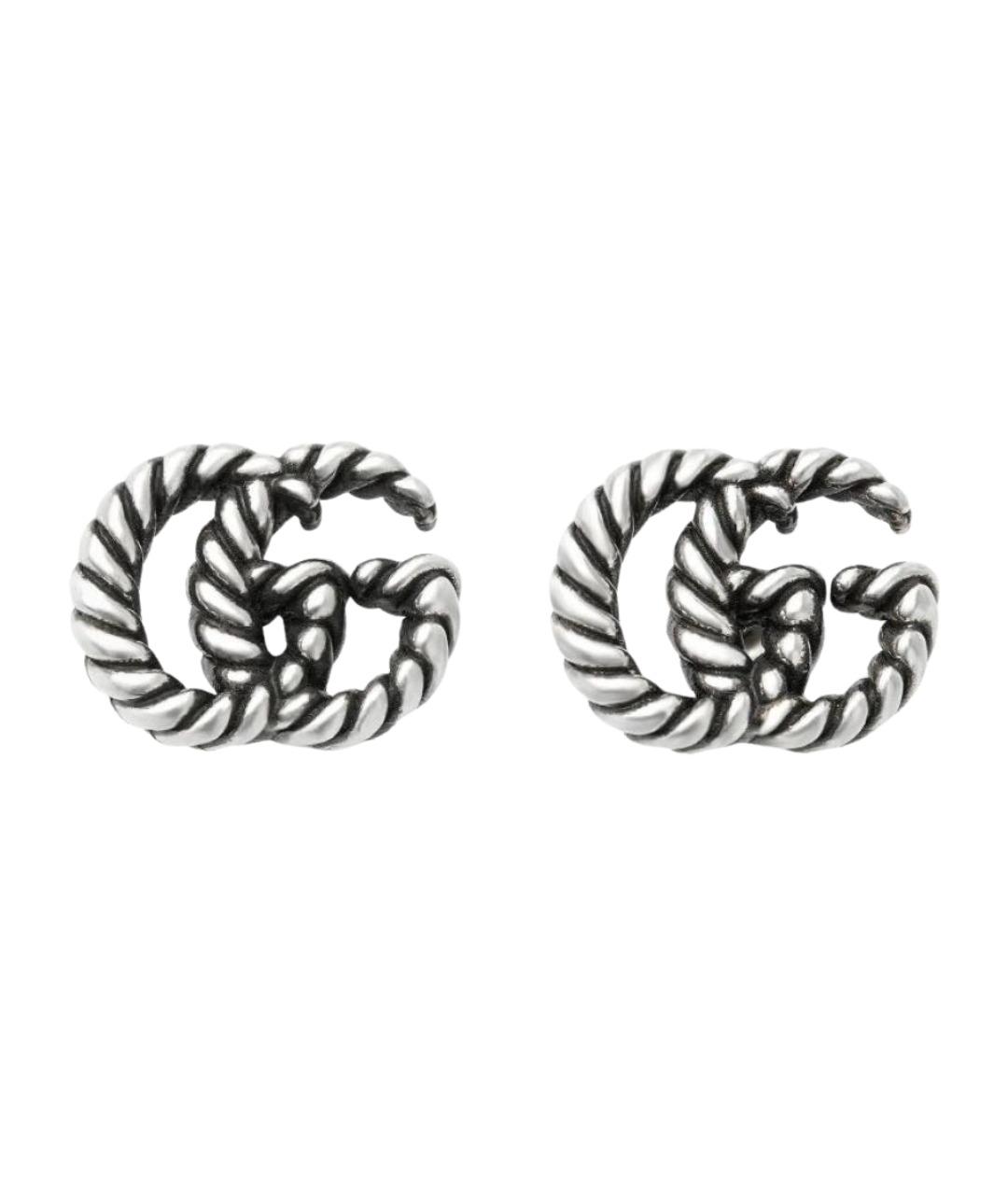 GUCCI Серебряные серебряные серьги, фото 1