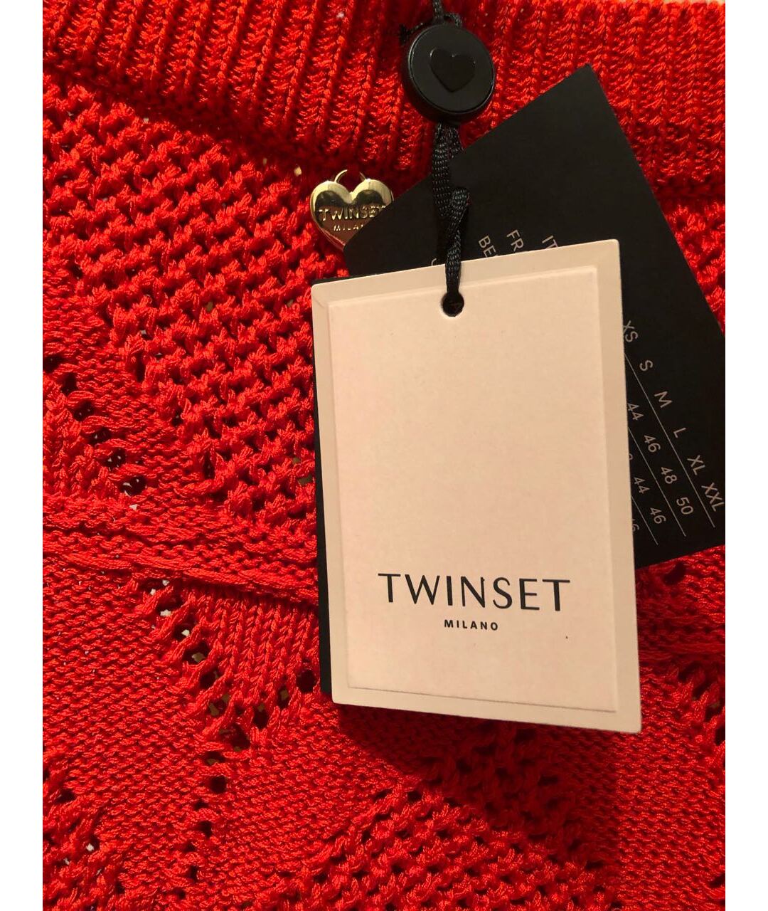 TWIN-SET Красный джемпер / свитер, фото 7