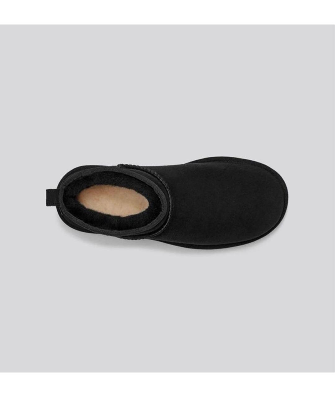 UGG AUSTRALIA Черные замшевые ботинки, фото 5