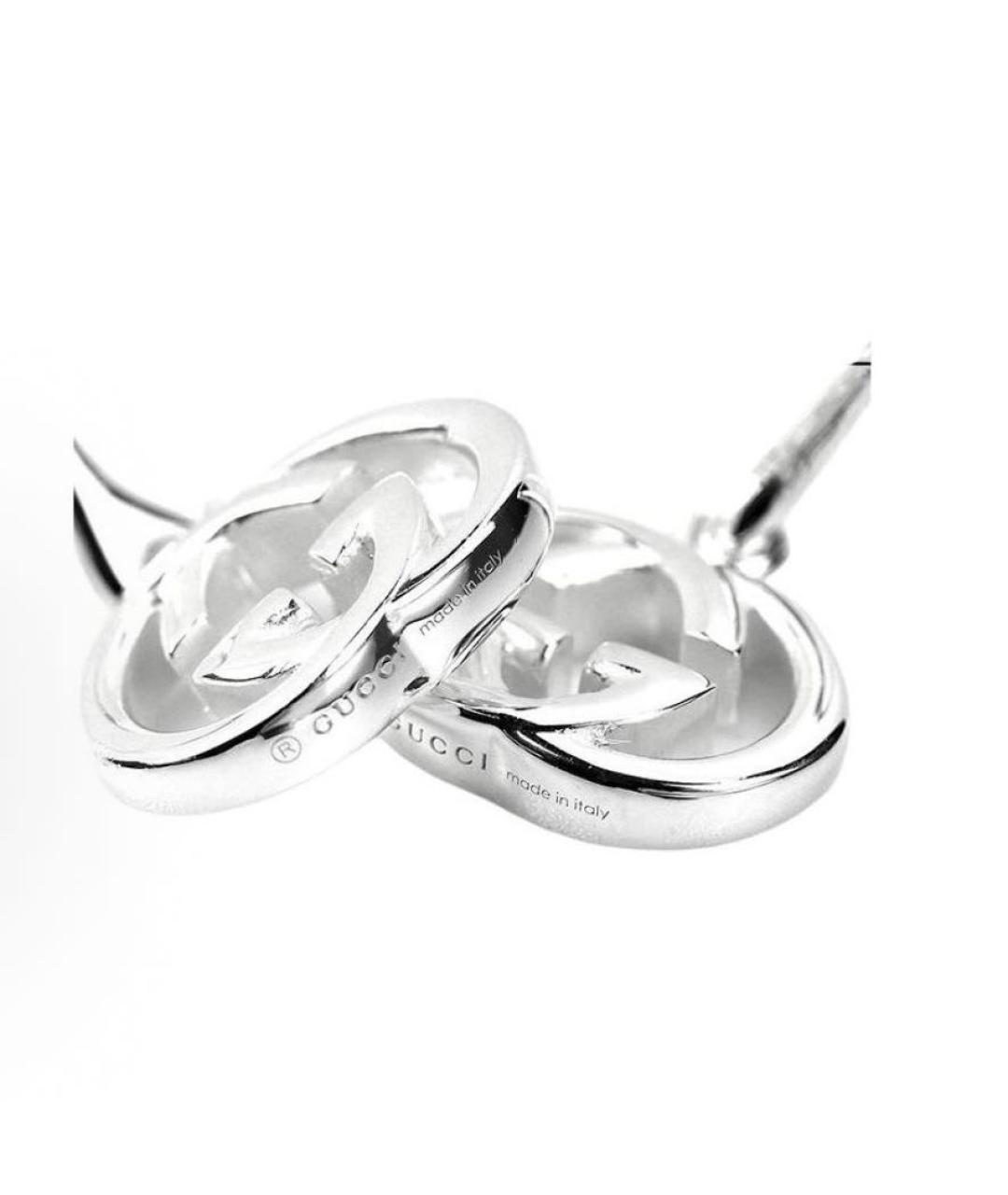 GUCCI Серебряные серебряные серьги, фото 3