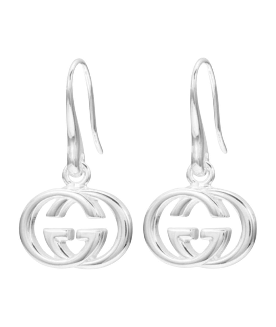 GUCCI Серебряные серебряные серьги, фото 1