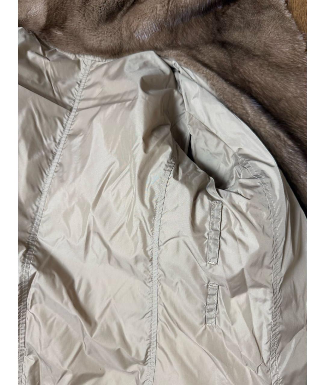 MAX MARA Бежевый пуховик, фото 5