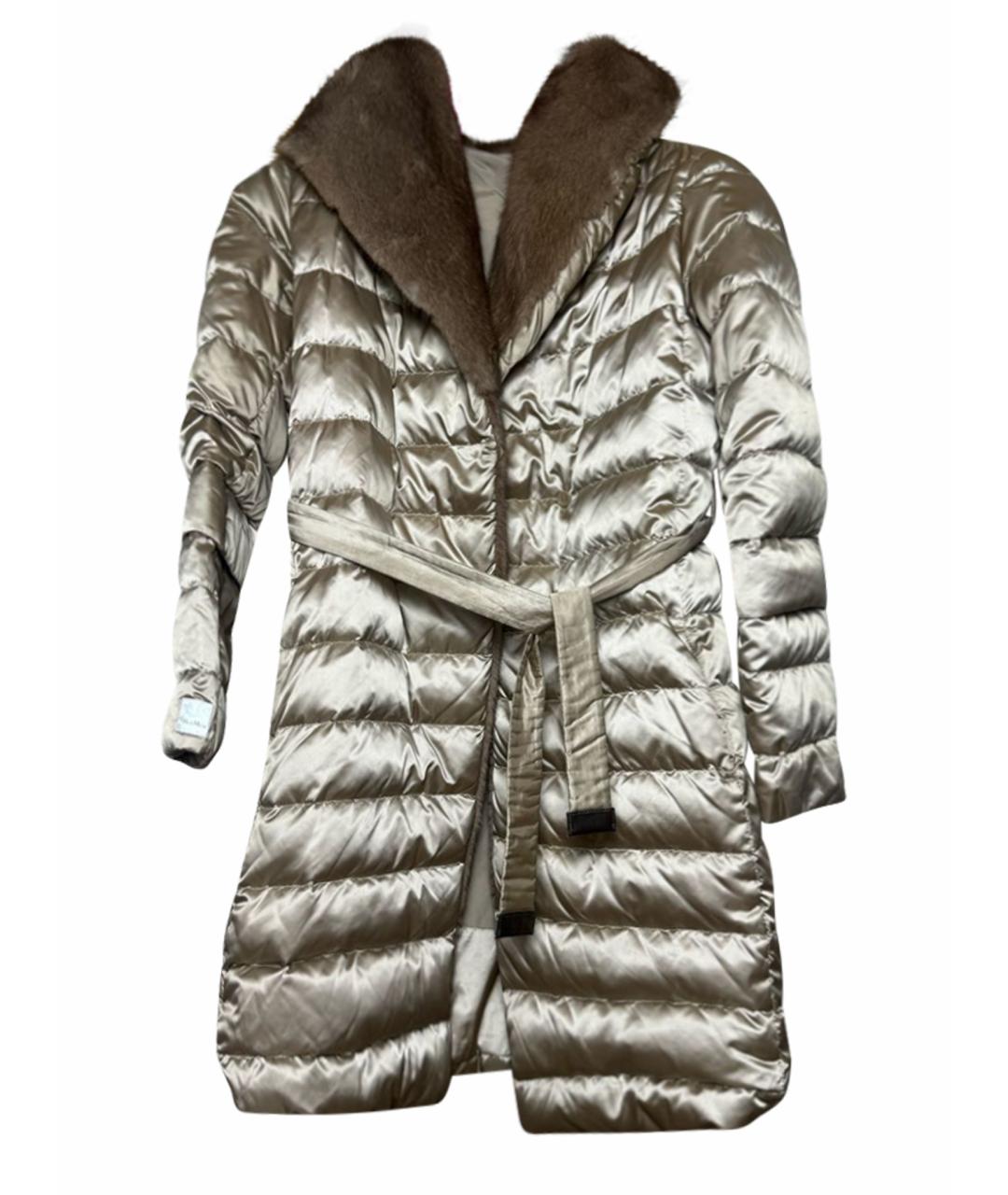 MAX MARA Бежевый пуховик, фото 1