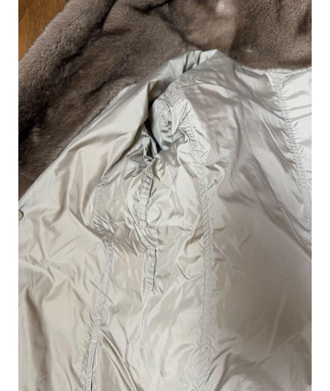 MAX MARA Бежевый пуховик, фото 4