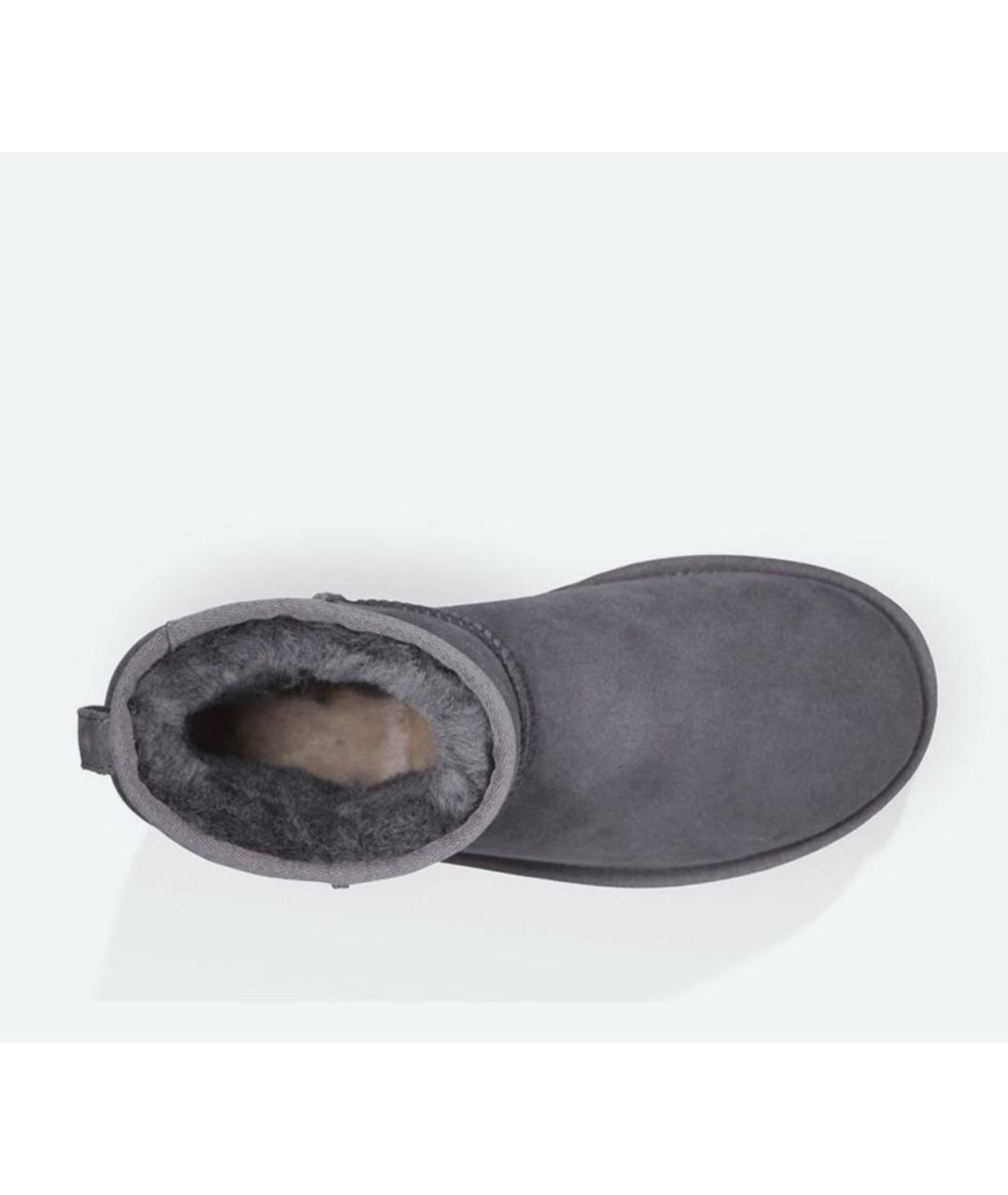 UGG AUSTRALIA Серые замшевые ботинки, фото 5