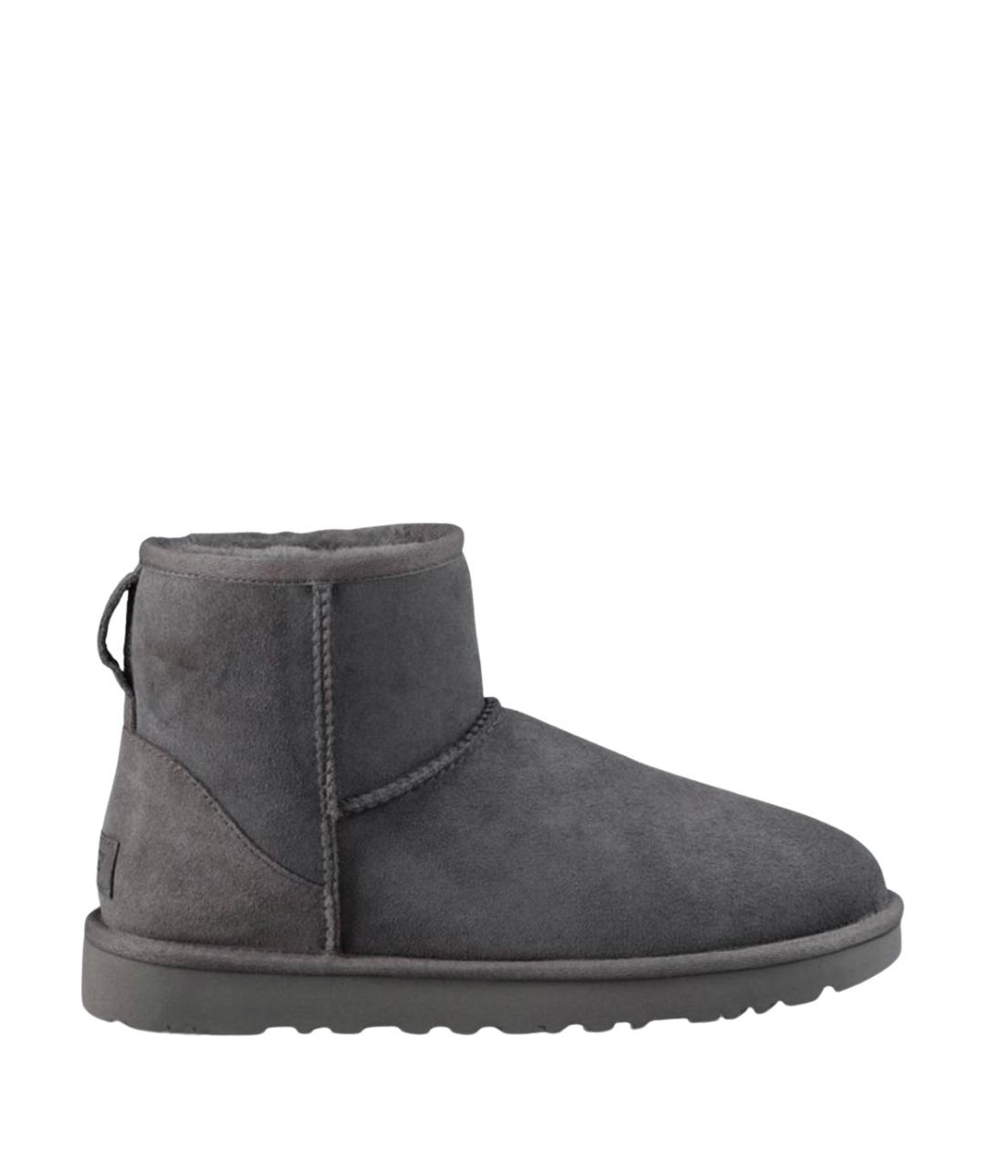 UGG AUSTRALIA Серые замшевые ботинки, фото 1