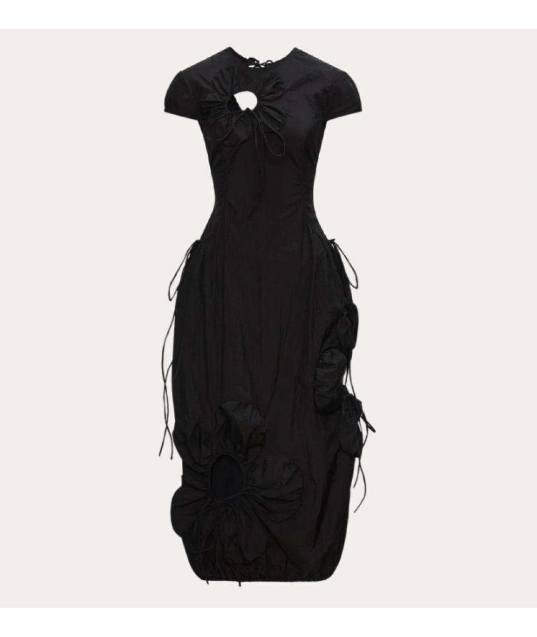 J.KIM Черное полиэстеровое платье, фото 3