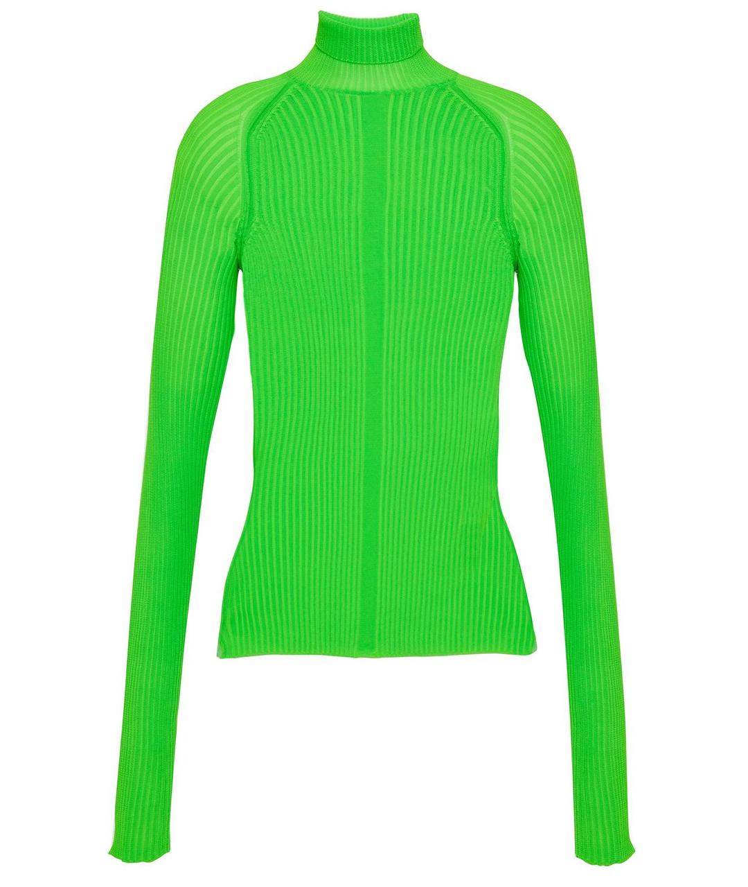 ACNE STUDIOS Салатовая водолазка, фото 1